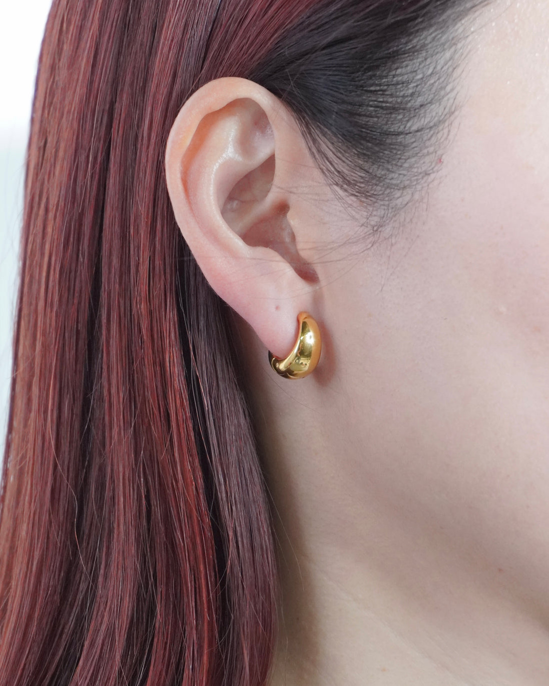 Honey Puff Clip Earring