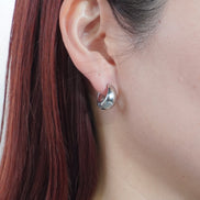 Honey Puff Clip Earring