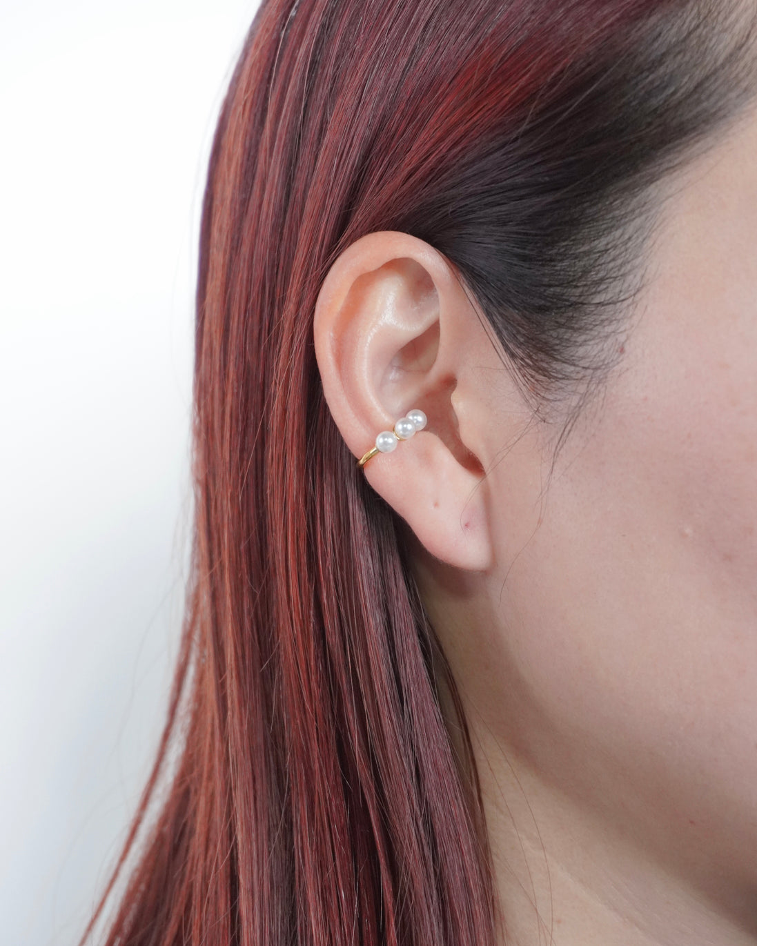 Milky Pearl Ear Cuff