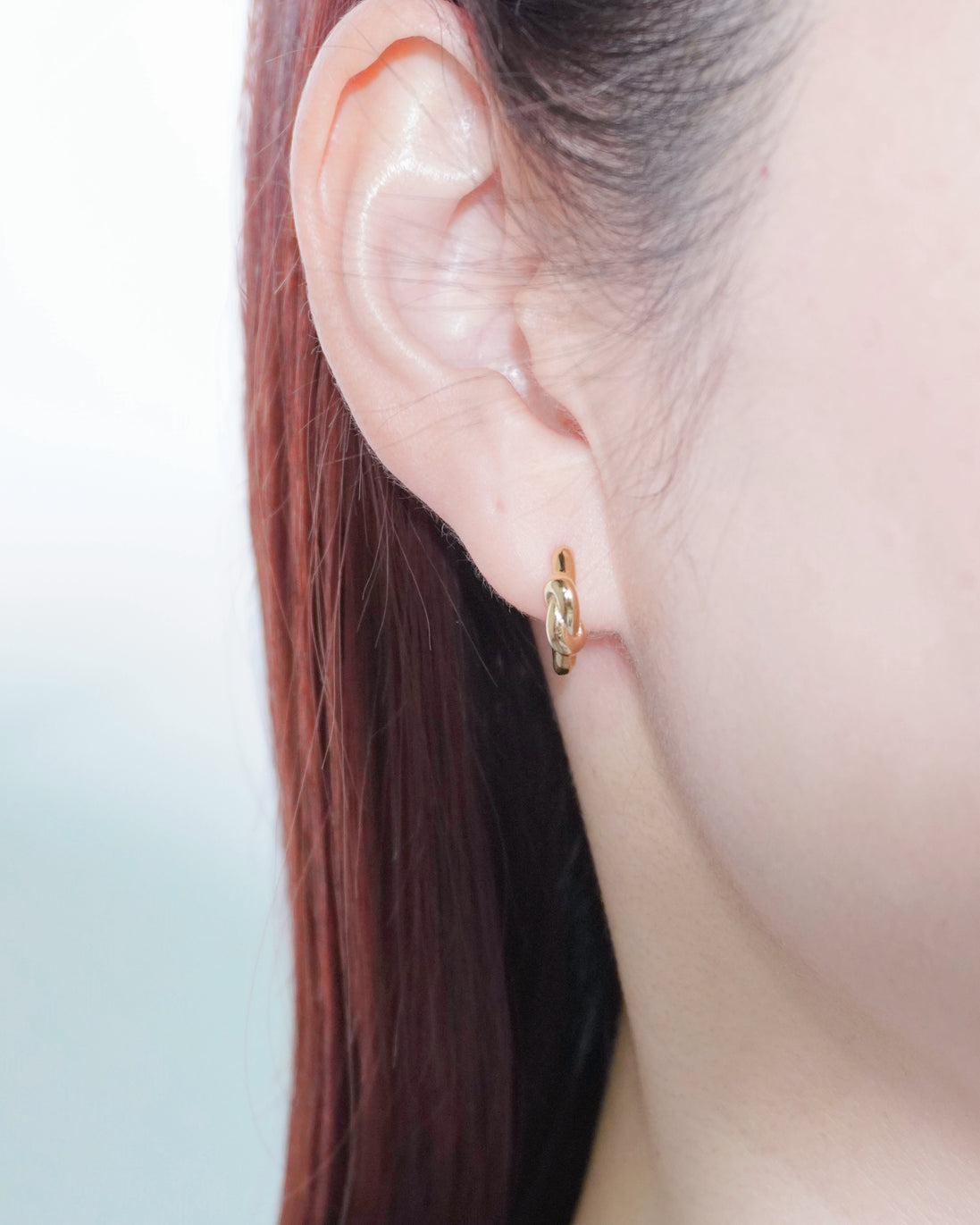 Knot Hoop Pierce