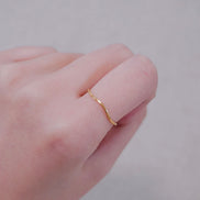 Mellow Wave Ring / Pinky ring