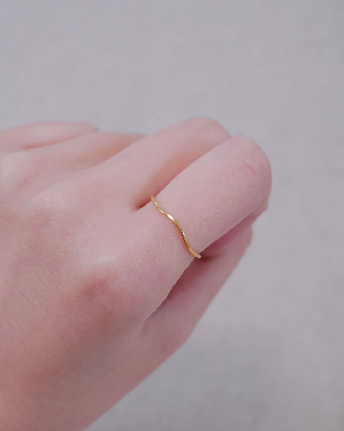 Mellow Wave Ring / Pinky ring