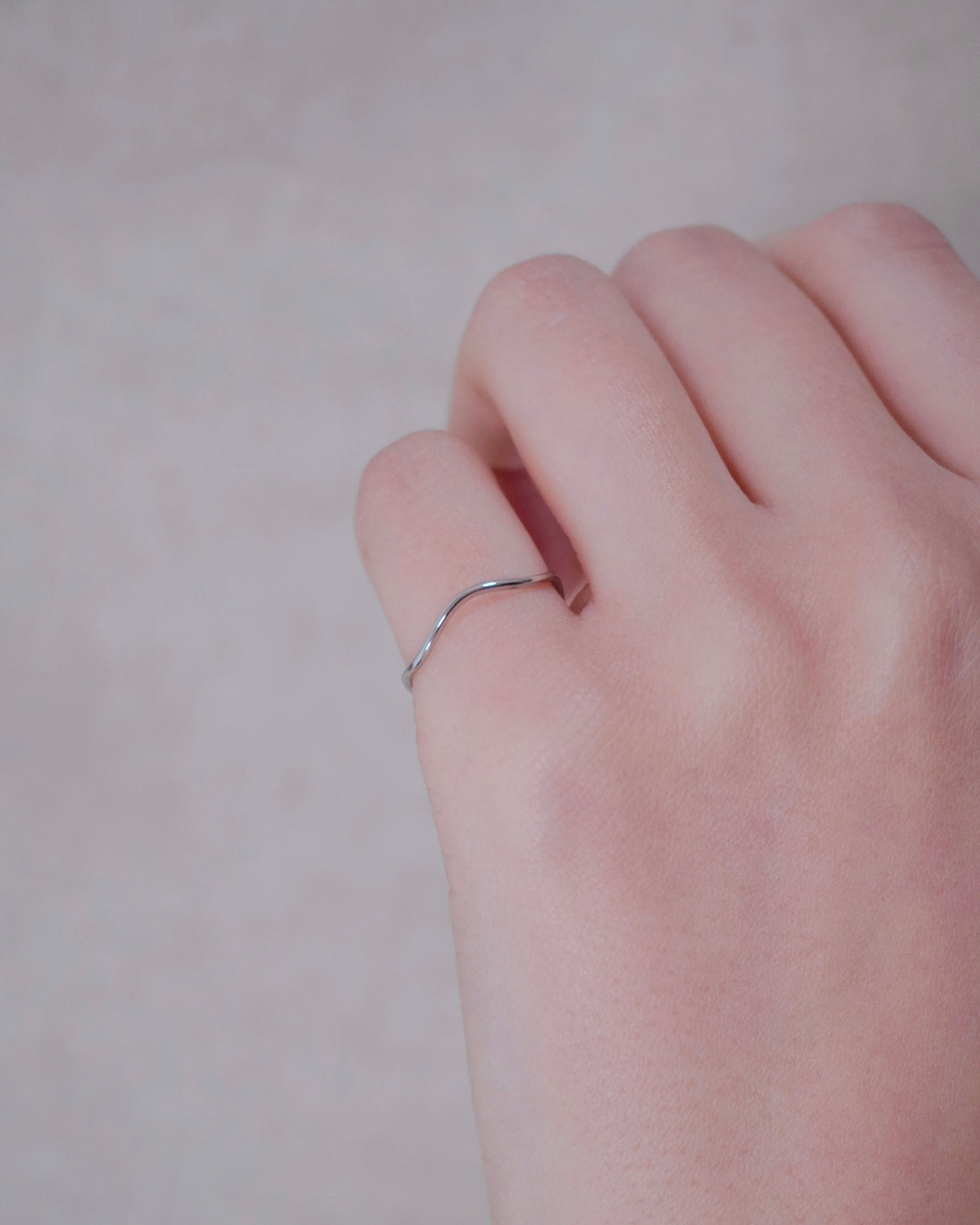 Mellow Wave Ring / Pinky ring
