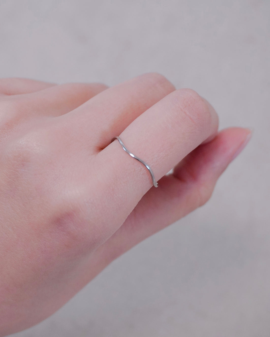 Mellow Wave Ring / Pinky ring