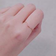 Mellow Wave Ring / Pinky ring