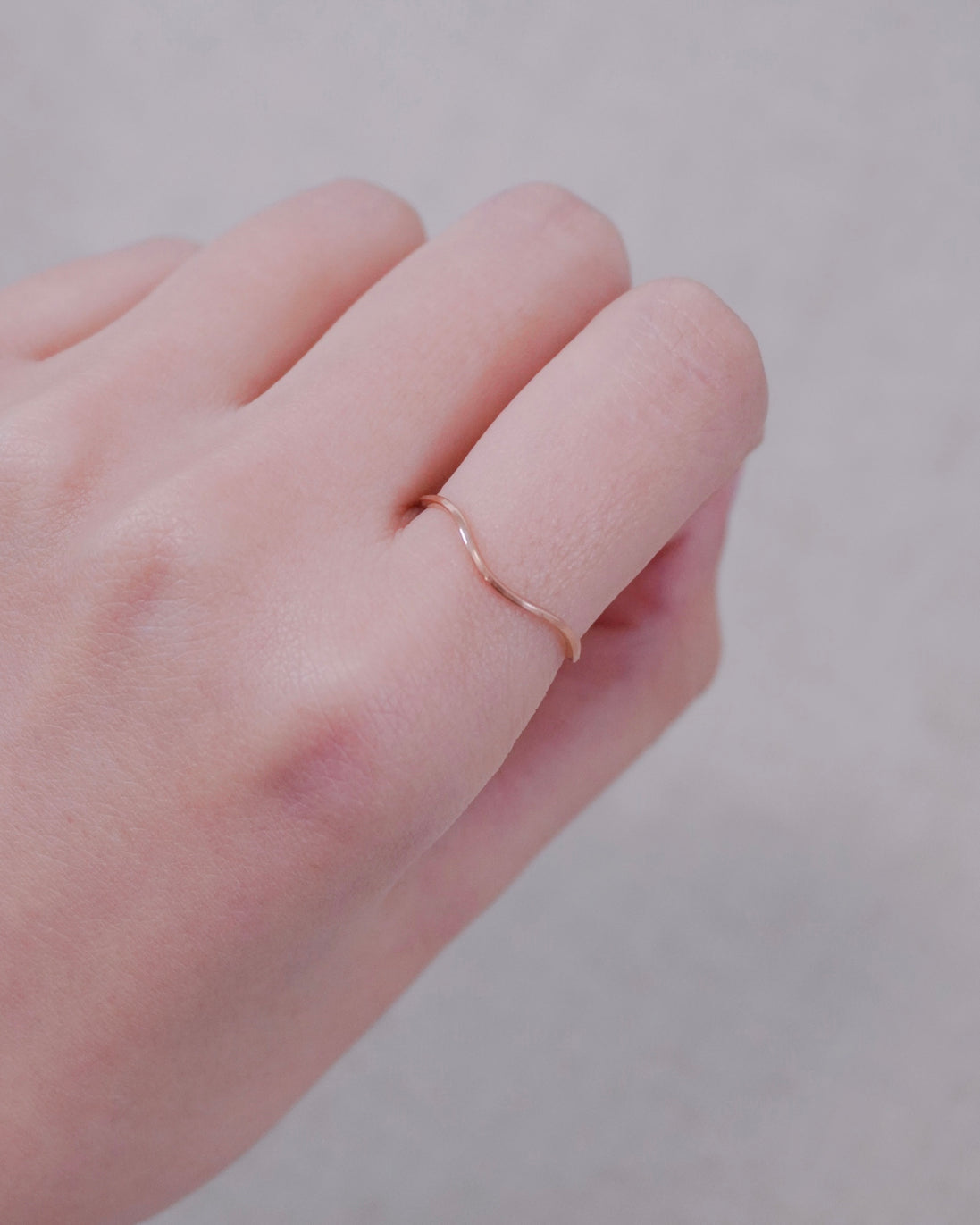 Mellow Wave Ring / Pinky ring