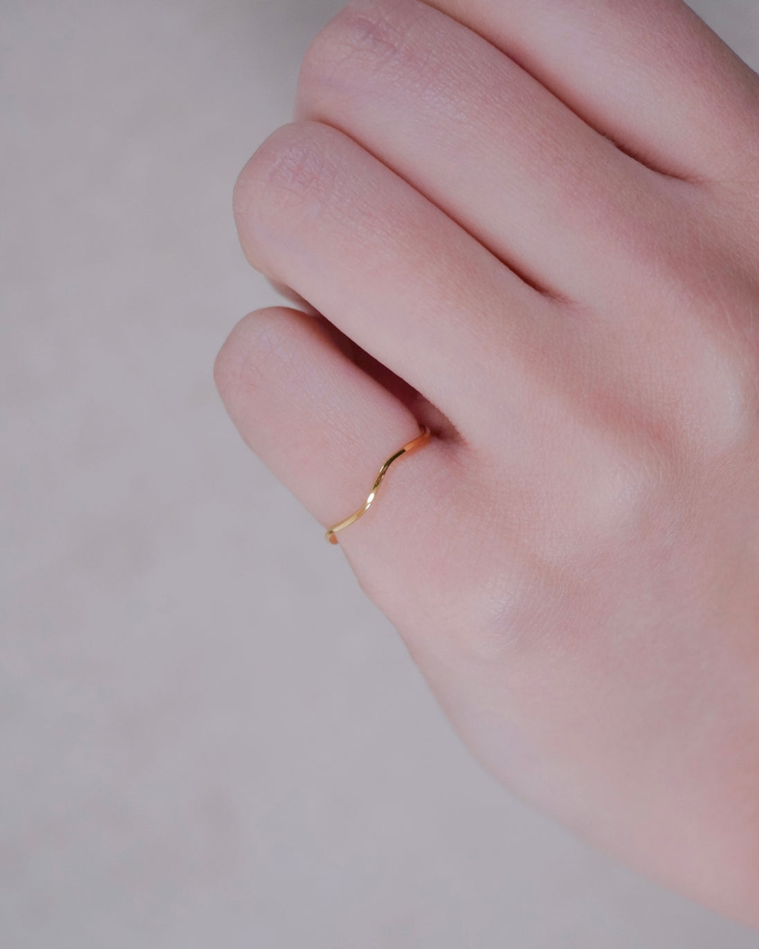 Mellow Wave Ring / Pinky ring