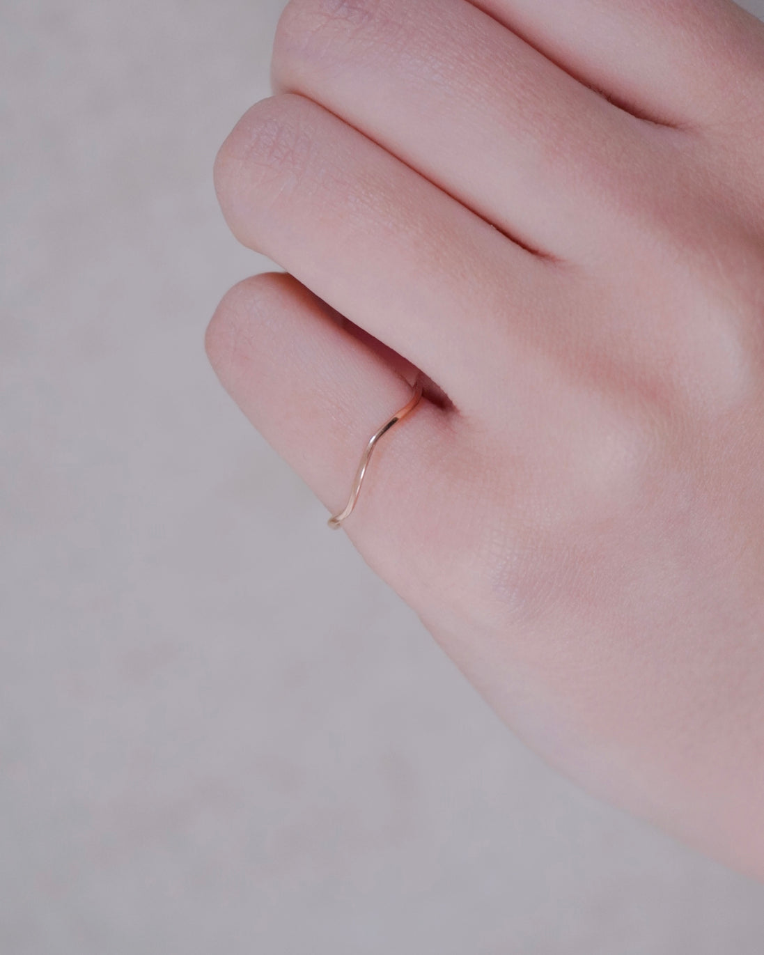 Mellow Wave Ring / Pinky ring