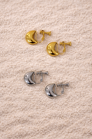 Egg Moon Earring
